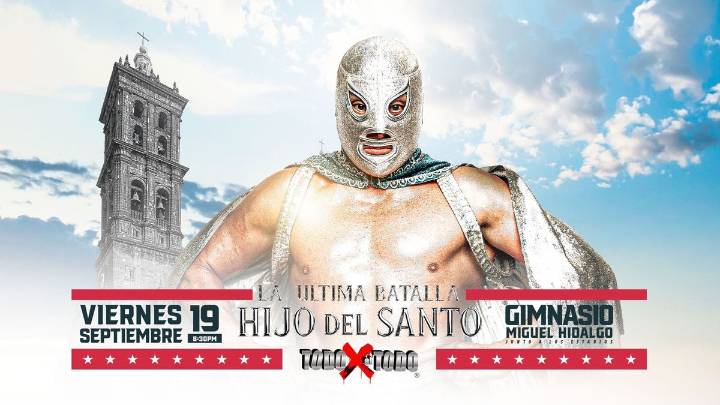 El Hijo del Santo confirma presentación en Puebla como parte de su gira de despedida; esta es la fecha y el lugar