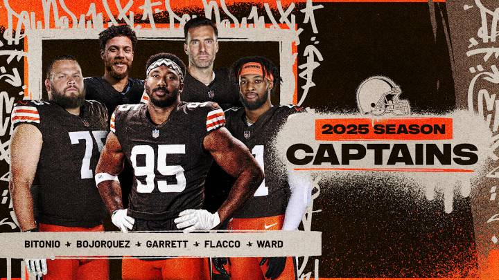 Browns announce the 2025 captains