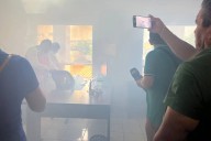 Simulacro de incendio pone a prueba a la Fiscalía en Monclova