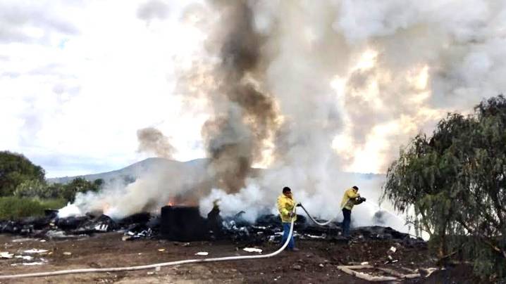 Pepenador ocasiona incendio en basurero