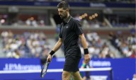 Djokovic preocupa en el US Open: debut envuelto en problemas físicos