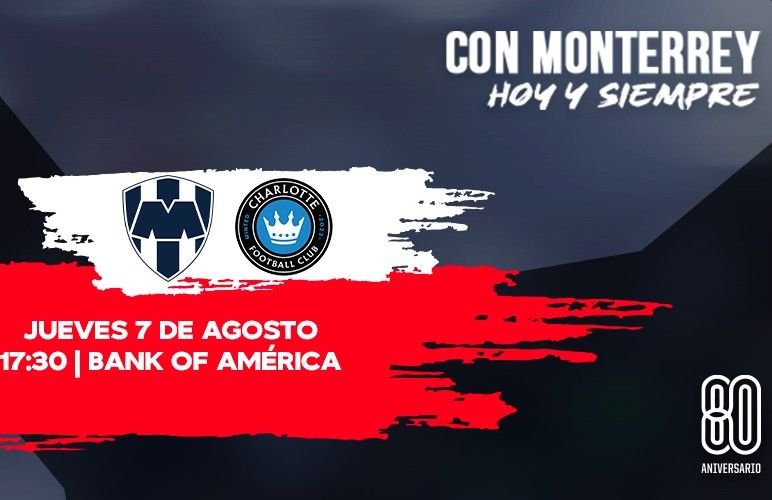 Rayados visita hoy a Charlotte