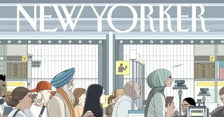 Un ilustrador español alza la voz en el New Yorker en contra de la política migratoria