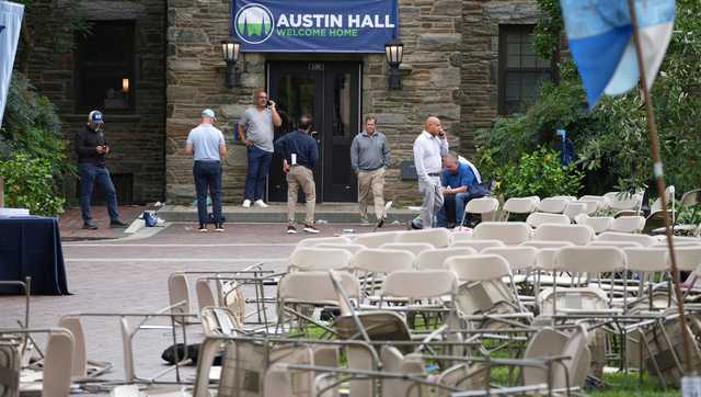 Villanova says a report of a campus shooter was a 'cruel hoax'