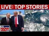 LIVE: Analysis on Trump-Putin meeting, Tracking Hurricane Erin, more top stories