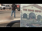 Man fleeing ICE raid at Home Depot struck, killed by car on freeway