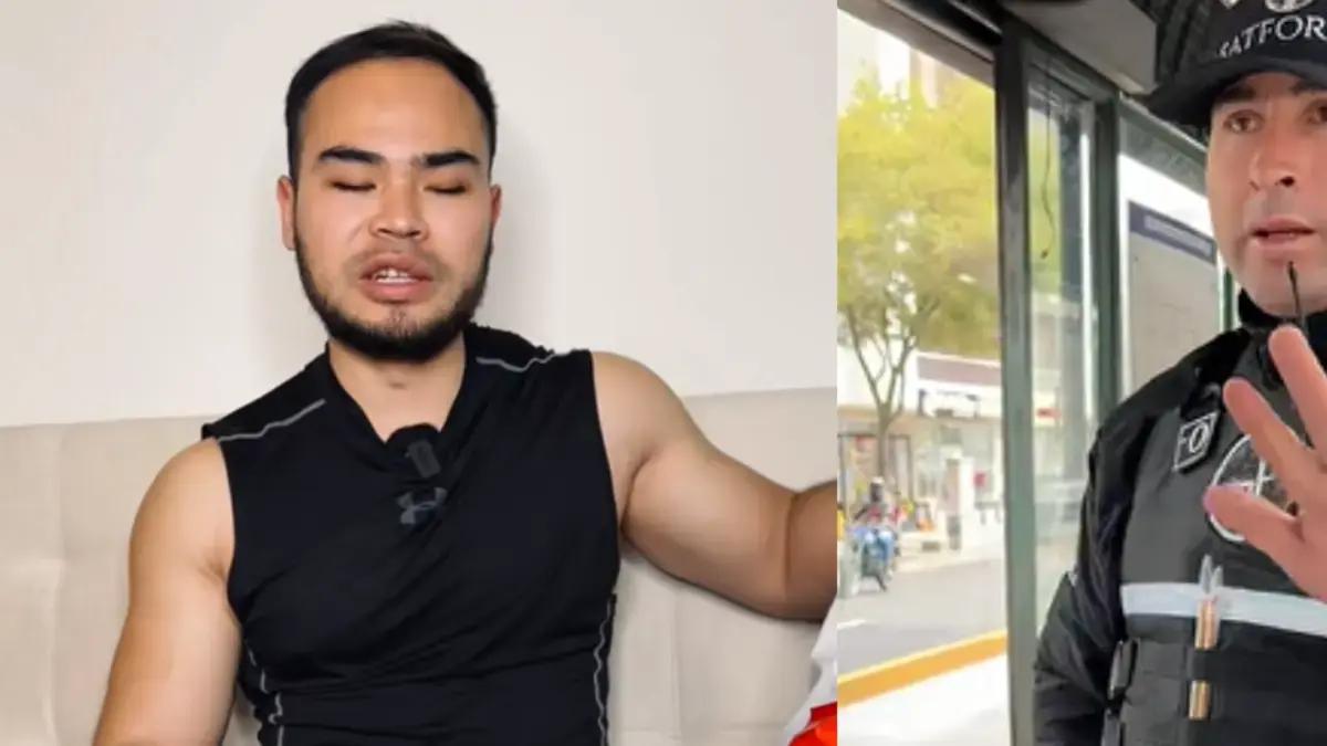 Hombre con discapacidad visual denuncia que no lo dejaron entrar a estación del metro con su perro guía: vigilante le pedía leer las normas