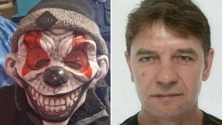 Clown mask-wearing survivalist massacred family after breaking into home in horror spree before 4 month manhunt
