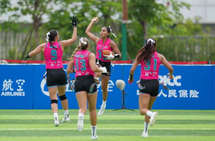 México, bicampeón en tochito bandera femenil en Juegos Mundiales de Chengdú