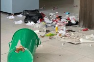 Un estudiante agredió a personal no docente, que protestaba por mejoras salariales