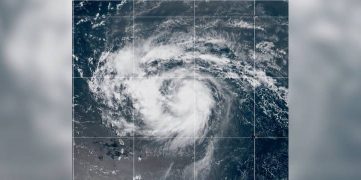 Erin strengthens to a Category 4 hurricane in the Caribbean