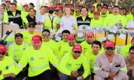 Atenea Gómez Ricalde fortalece a las áreas operativas de Isla Mujeres con entrega de equipo y herramientas