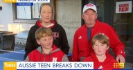 WATCH: Husker punter's homesick moment breaks hearts Down Under