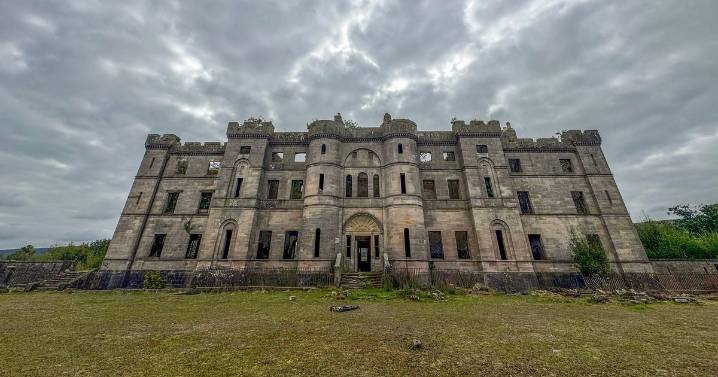 Inside 'haunted' centuries-old castle which now lies abandoned at the mercy of nature
