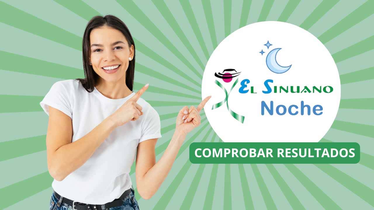 Consulta ya el resultado del Sinuano Noche correspondiente al miércoles 20 de agosto