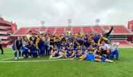 ¡Una aplanadora! La Reserva de Boca aplastó a la de Banfield y se colocó entre los escoltas de su grupo