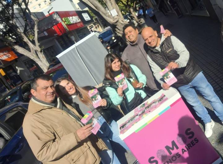 SOMOS Buenos Aires intensificó su campaña en Quilmes