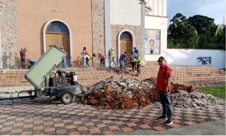 Autoridades de Trujillo inician construcción de altar en Isnotú en honor a José Gregorio Hernández