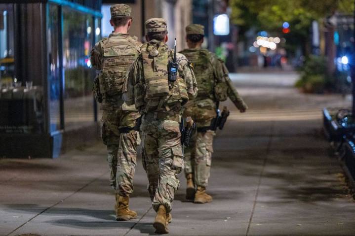 National Guard will be armed for Trump's Washington DC crackdown