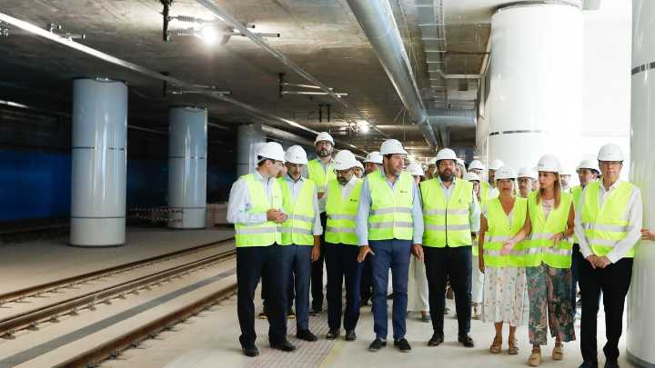 Las obras de la nueva estación ferroviaria Murcia del Carmen concluirán en 2026