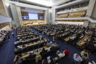 Countries deadlocked on plastic production and chemicals as talks on a global treaty draw to a close