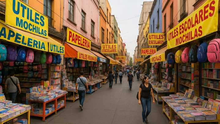 Aprovecha. Dónde queda el famoso pasillo de útiles escolares MÁS BARATOS de la CdMx