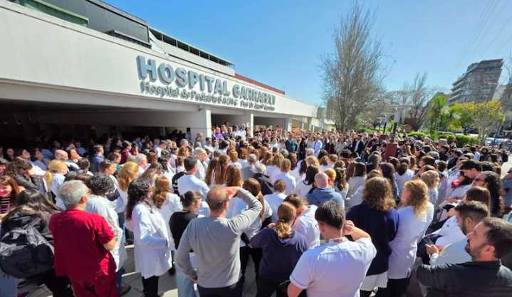 “El Garrahan no se veta”: el Hospital pediátrico cumple 38 años y sus trabajadores lo celebraron