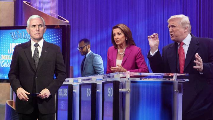 Trump, Pelosi Face Off In Intense Game Of Bible Jeopardy