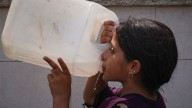 Heat and thirst drive families in Gaza to drink water that makes them sick