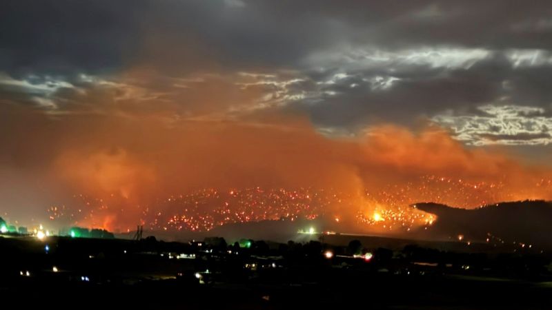 Colorado prison evacuated as growing wildfire becomes one of the largest in state history
