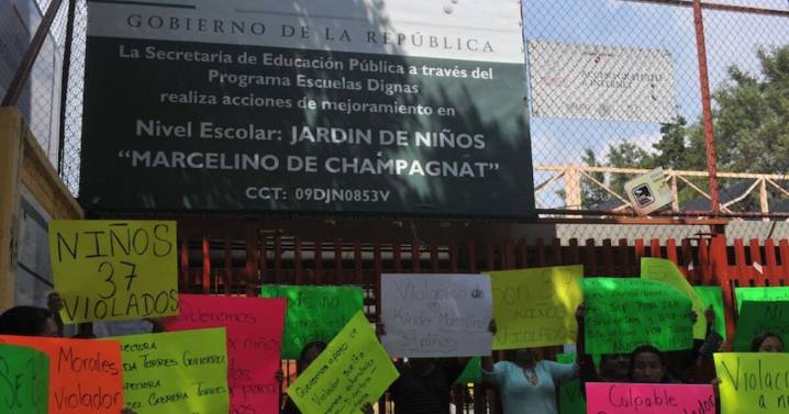 "Usted disculpe": El discurso hueco del gobierno ante abuso sexual a niños en kínder Marcelino de Champagnat en CDMX