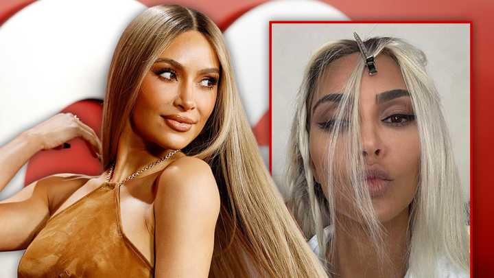 Kim Kardashian Changes Her Look in Sizzling New Photo