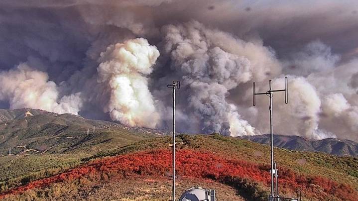 Several fires, including Gifford Fire, break out over…