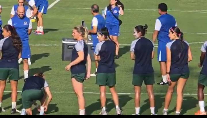 Entrenan en NL estrellas de la Liga MX Femenil