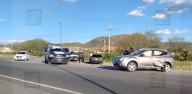 Choque en entronque rumbo a Santa Eulalia deja una mujer lesionada