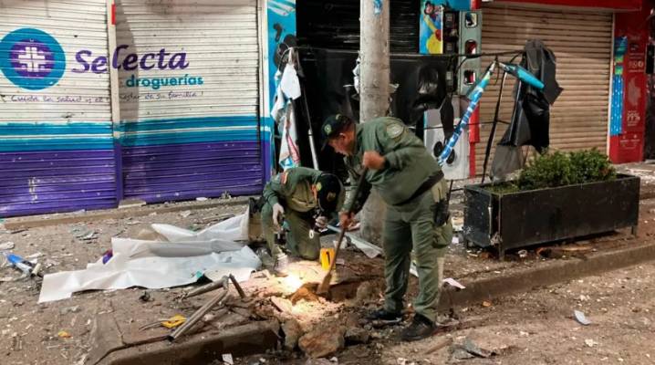 Ataque terrorista sacudió el centro de Florencia, Caquetá en Colombia, dejó daños materiales