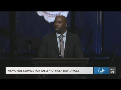 Faith leader offers words of healing at funeral of fallen officer who responding to CDC attack