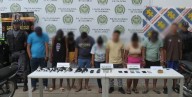 Capturan en La Guajira a nueve presuntos miembros del Clan del Golfo