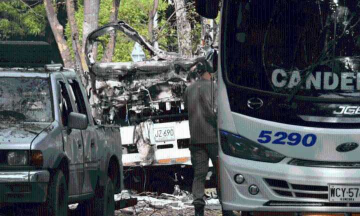 Un trágico atentado en Cali deja cinco muertos y 36 heridos