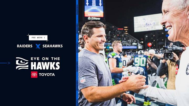 PHOTOS: Eye On The Hawks - Behind The Scenes From The Preseason Debut vs. The Las Vegas Raiders