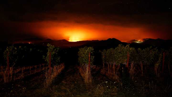 Pickett Fire in Napa County grows past 4,000 acres