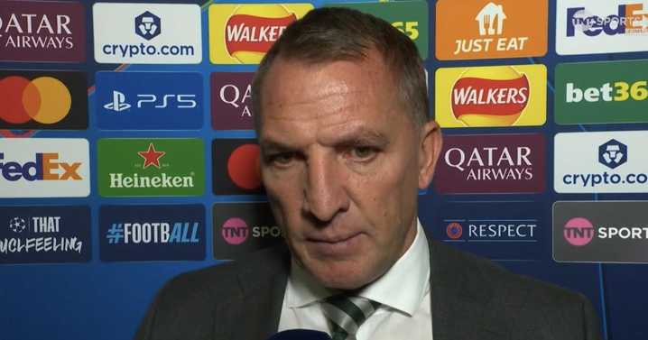 Brendan Rodgers on Celtic fans 'sack the board' chant and who will really pay the price