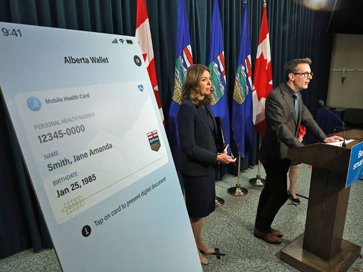 Alberta announces mobile app to replace flimsy paper health cards