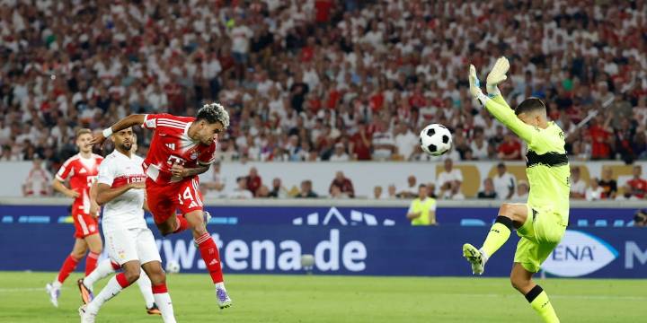 Luis Díaz le da la Supercopa de Alemania al Bayern Munich: así fue su primer gol ante el Stuttgart