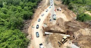 Avanza SICT en modernización de la carretera federal 190, tramo Pochutla