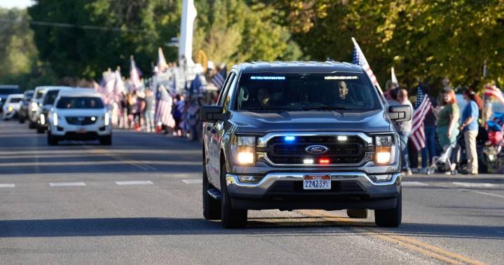 GALLERY: Fallen Officer Procession in Tremonton and Logan