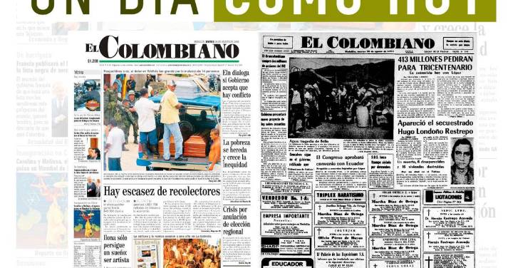 Un día como hoy 26 de agosto
