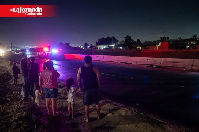 Hombre muere atropellado en la Vía Rápida Alamar de Tijuana