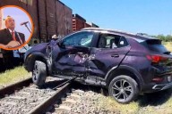 Sobrevive vocalista de Los Hermanos Barrón tras ser embestido por tren en Piedras Negras