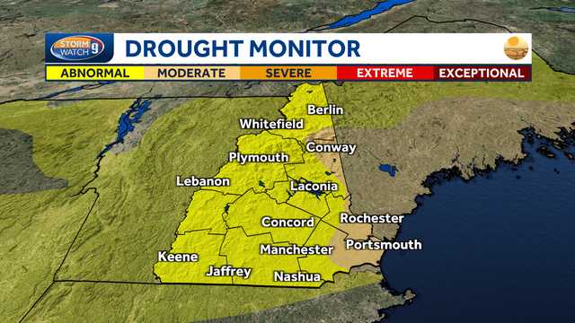 Parts of New Hampshire face moderate drought after dry summer months